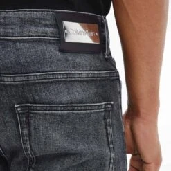 Calvin Klein Washed Black Stretch Slim Jeans -Schmuddelwedda 18044865 3