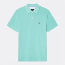 Hackett London Blue Slim Fit Cotton Polo Shirt -Schmuddelwedda 18067413 4