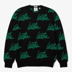 Lacoste Navy All Over Print Jumper -Schmuddelwedda 18085895 3
