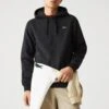 Lacoste Dark Grey Cotton Blend Hoodie