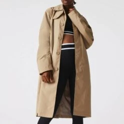 Lacoste Sand Trench Coat