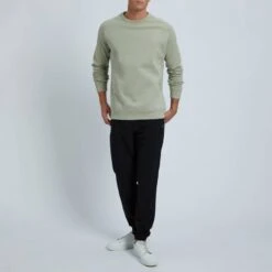 Sage Bobby Cotton Sweatshirt -Schmuddelwedda 18091780 3
