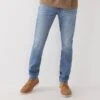 True Religion Light Blue Rocco Slim Stretch Jeans