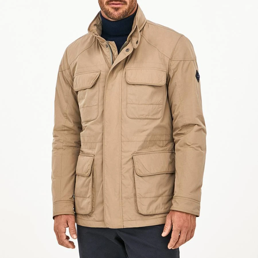 Hackett London Camel Velospeed Jacket 1 Hackett London Camel Velospeed Jacket