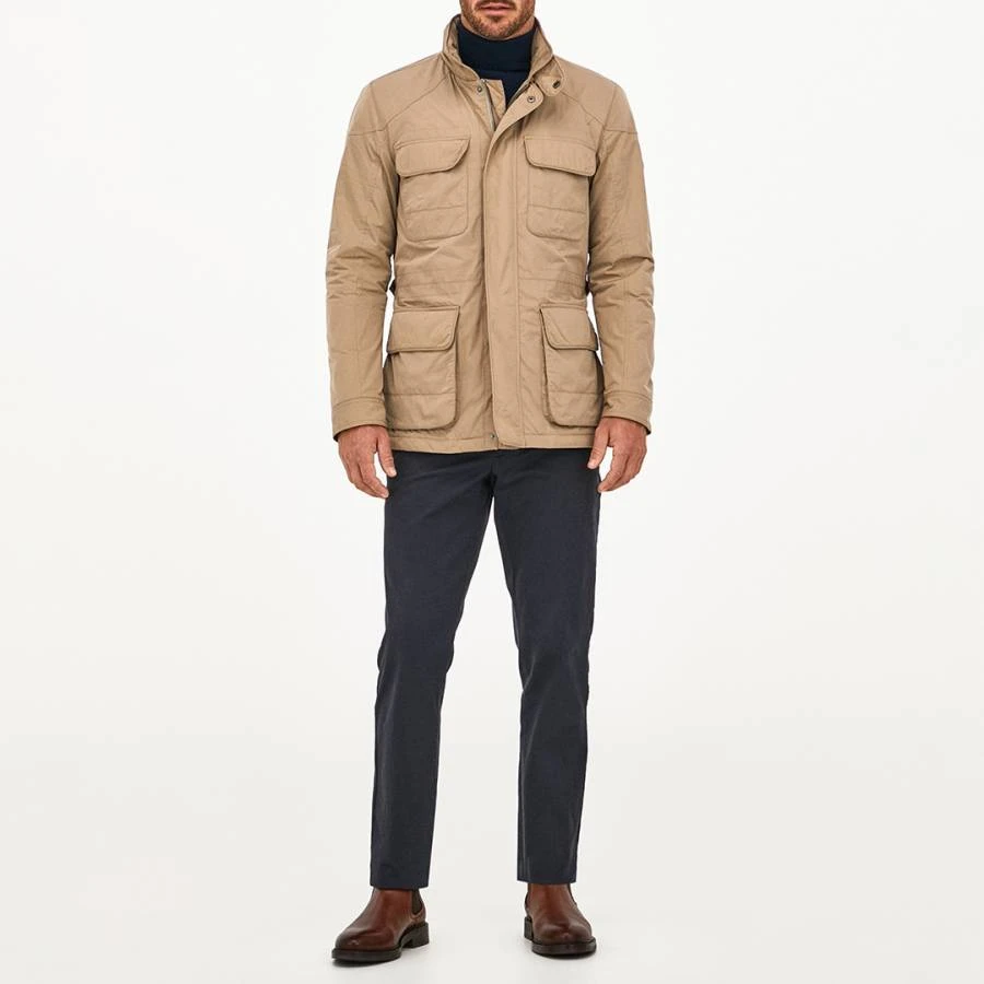 Hackett London Camel Velospeed Jacket 3 Hackett London Camel Velospeed Jacket - Image 3