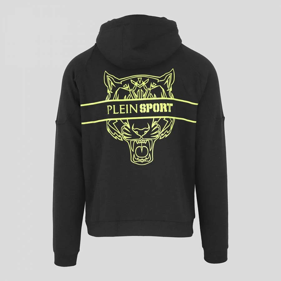PHILIPP PLEIN Black Zip Up Hoodie 2 PHILIPP PLEIN Black Zip Up Hoodie - Image 2
