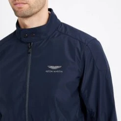 Hackett London Navy AMR Softshell Zip Jacket -Schmuddelwedda 18124322 4