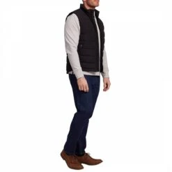 Black Lightweight Quilted Gilet -Schmuddelwedda 18130400 3