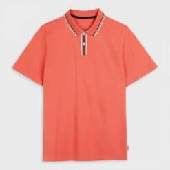 Ted Baker Coral Twitwoo Stripe Cotton Polo -Schmuddelwedda 18148851 4