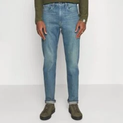 Rag & Bone Mid Blue Authentic Stretch Slim Fit Jeans