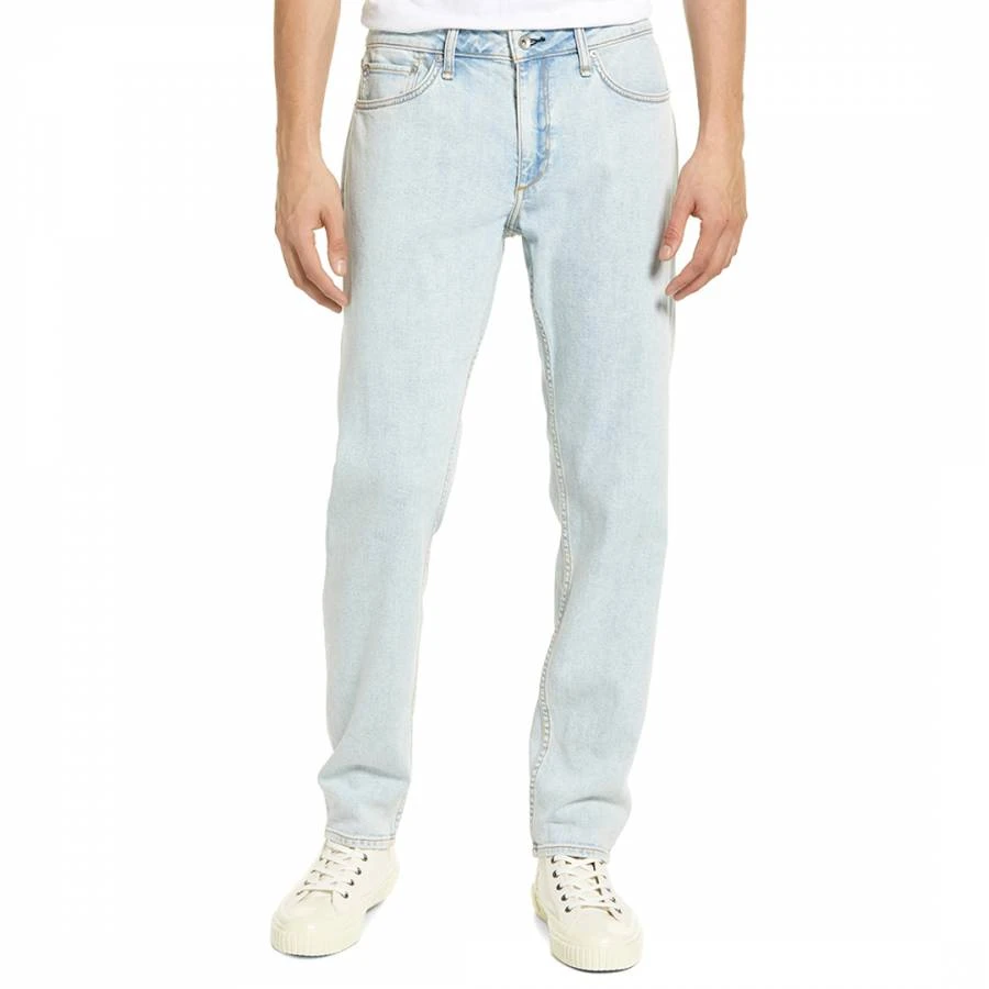 Rag & Bone Light Blue Authentic Stretch Cowley Straight Fit Jeans 1 Rag & Bone Light Blue Authentic Stretch Cowley Straight Fit Jeans