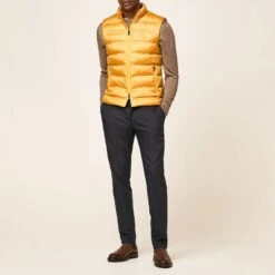 Hackett London Yellow Padded Gilet -Schmuddelwedda 18170197 3