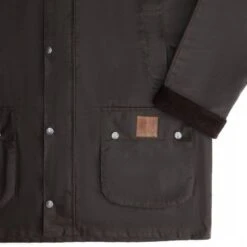 Brown Borris Waxed Jacket -Schmuddelwedda 18171478 5