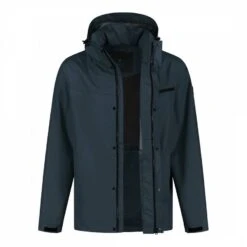 Navy Country Windbreaker Jacket