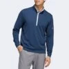 Adidas Golf Navy 1/4 Zip Sweatshirt