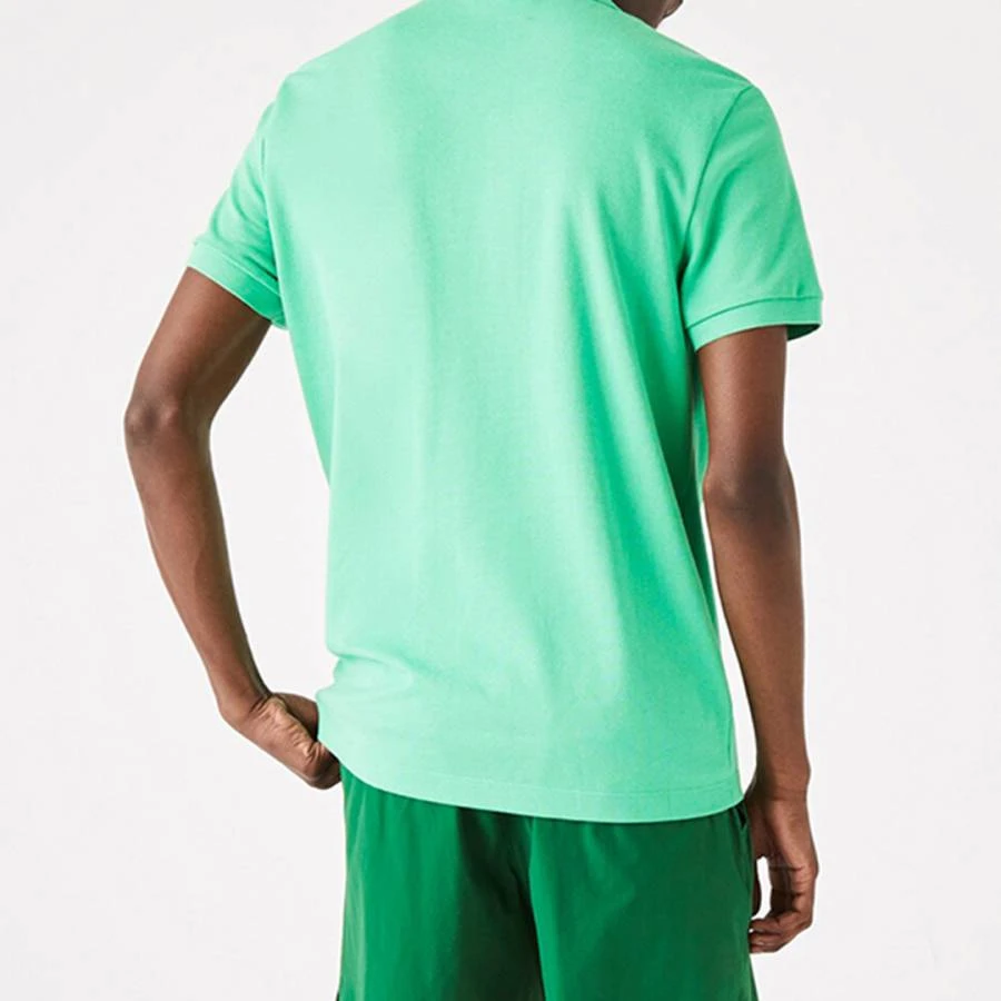 Lacoste Mint Green Script Logo Cotton Polo Shirt 2 Lacoste Mint Green Script Logo Cotton Polo Shirt - Image 2