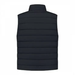 Lacoste Navy Quilted Puffer Gilet -Schmuddelwedda 18195194 2