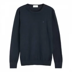 Scotch & Soda Navy Cashmere Blend Jumper