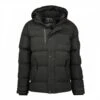 GEOGRAPHICAL NORWAY Black Padded Hooded Jacket