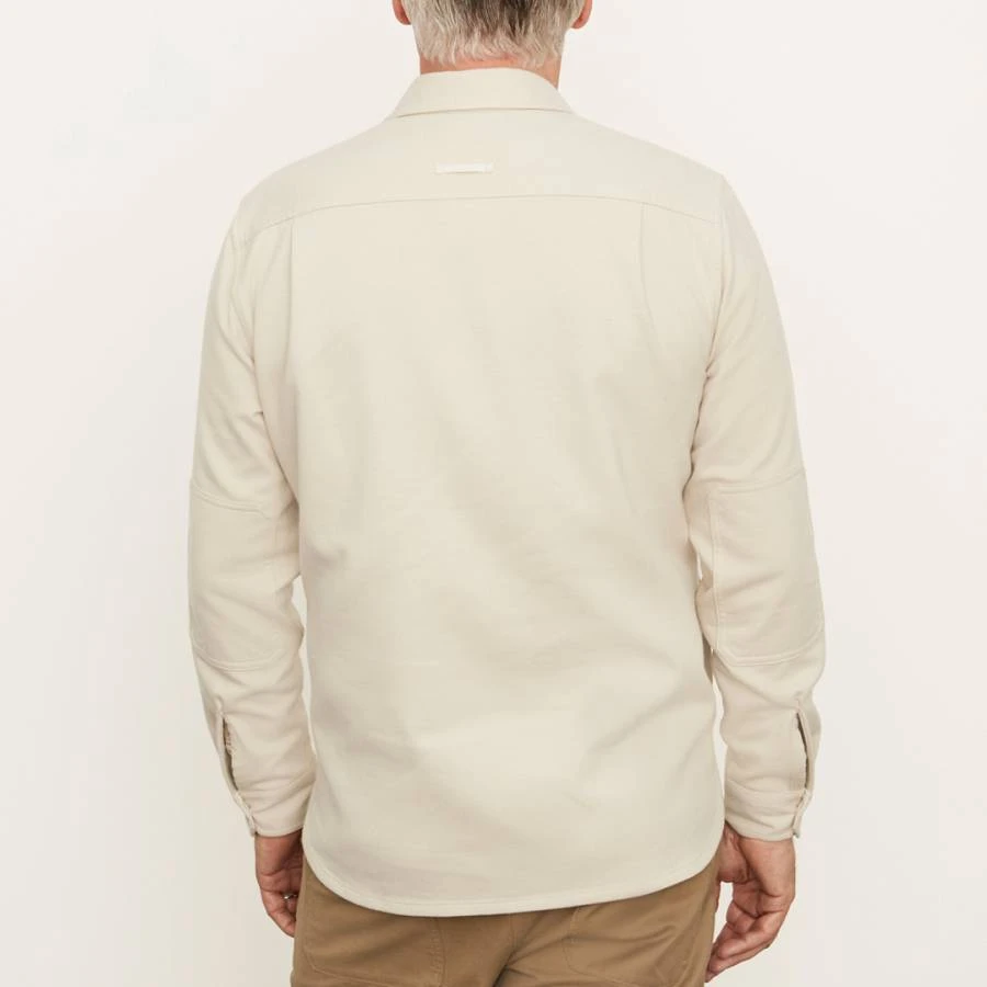 Vince Natural Cotton Blend Relaxed Shirt 3 Vince Natural Cotton Blend Relaxed Shirt - Image 3