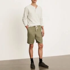 Vince Grey Cotton Blend Top -Schmuddelwedda 18234670 3