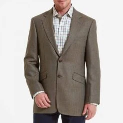 Schöffel Grey Belgrave Tweed Suit Jacket