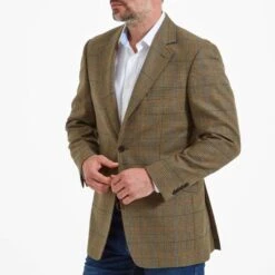 Schöffel Green Belgrave Tweed Suit Jacket -Schmuddelwedda 18240255 3
