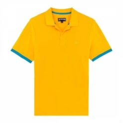 Vilebrequin Orange Palatin Cotton Polo Shirt -Schmuddelwedda 18246757 4