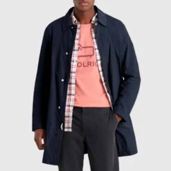 Woolrich Navy City Carcoat