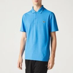 Lacoste Blue Embroidered Logo Polo Shirt