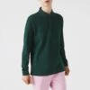 Lacoste Green Long Sleeve Polo Shirt