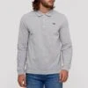 Lacoste Grey Long Sleeve Polo Shirt