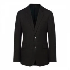 Hackett London Dark Green Performance Wool Jacket