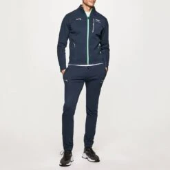 Hackett London Navy AMR Cotton Blend Utility Jacket -Schmuddelwedda 18260559 3