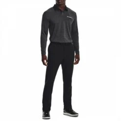 Under Armour Grey Playoff Pocket Stretch Polo Shirt -Schmuddelwedda 18262341 3