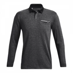 Under Armour Grey Playoff Pocket Stretch Polo Shirt -Schmuddelwedda 18262341 4