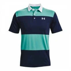Under Armour Neptune Stripe Playoff Stretch Polo Shirt -Schmuddelwedda 18262380 3