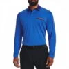 Under Armour Blue Playoff Pocket Stretch Polo Shirt