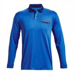 Under Armour Blue Playoff Pocket Stretch Polo Shirt -Schmuddelwedda 18262444 4