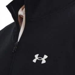Under Armour Black/Grey Storm Full Zip Stretch Midlayer -Schmuddelwedda 18262506 4