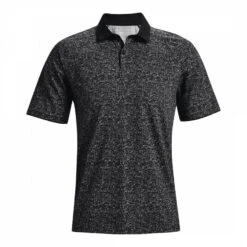 Under Armour Black Iso Chill Stretch Polo Shirt -Schmuddelwedda 18262561 3