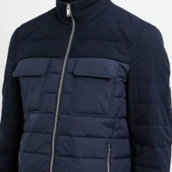 Reiss Navy Grant Contrast Quilted Jacket -Schmuddelwedda 18264791 4