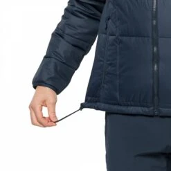 Jack Wolfskin Navy Bergland Insulated Hiking Jacket -Schmuddelwedda 18272416 3