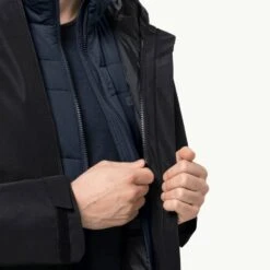 Jack Wolfskin Navy Bergland Insulated Jacket -Schmuddelwedda 18272433 5