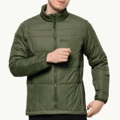Jack Wolfskin Khaki Bergland Insulated Jacket