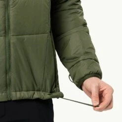 Jack Wolfskin Khaki Bergland Insulated Jacket -Schmuddelwedda 18272439 3