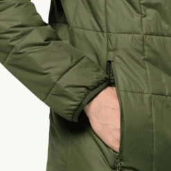 Jack Wolfskin Khaki Bergland Insulated Jacket -Schmuddelwedda 18272439 4