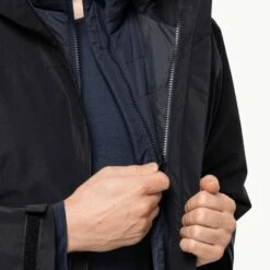 Jack Wolfskin Navy Bergland Insulated Gilet -Schmuddelwedda 18272452 4