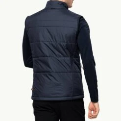Jack Wolfskin Navy Bergland Insulated Gilet -Schmuddelwedda 18272452 5
