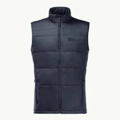 Jack Wolfskin Navy Bergland Insulated Gilet -Schmuddelwedda 18272452 6